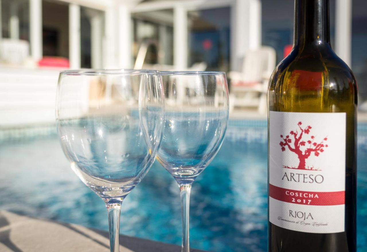 Relaxing Villa Heated Pool Luxurious Views Massage Santa Ursula  Bagian luar foto
